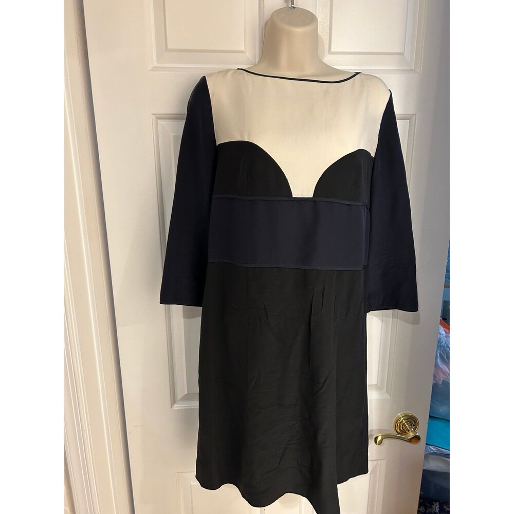 Marni Colorblock Dress - B&W - Small